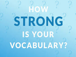 Importance of vocabulary